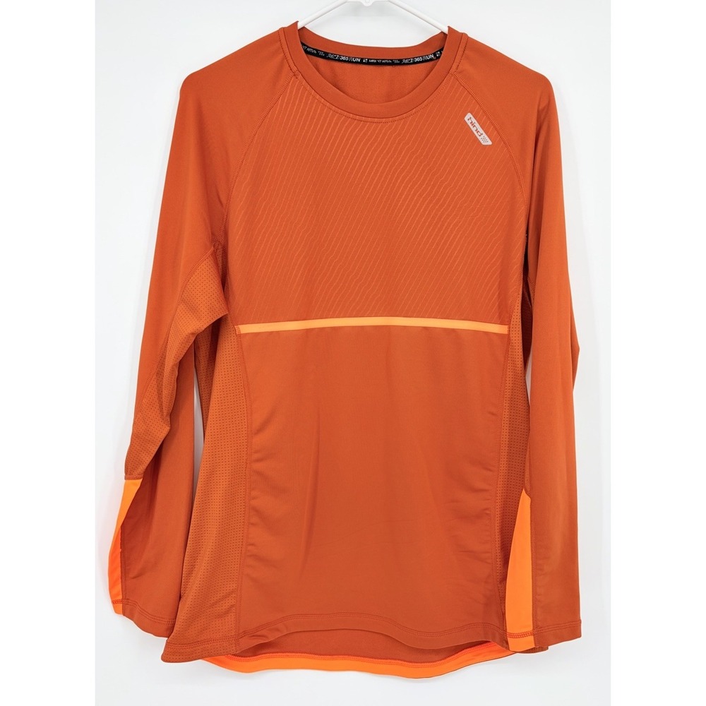 Hind Men's Long Sleeve Shirt Running Base Layer Vented Size Large